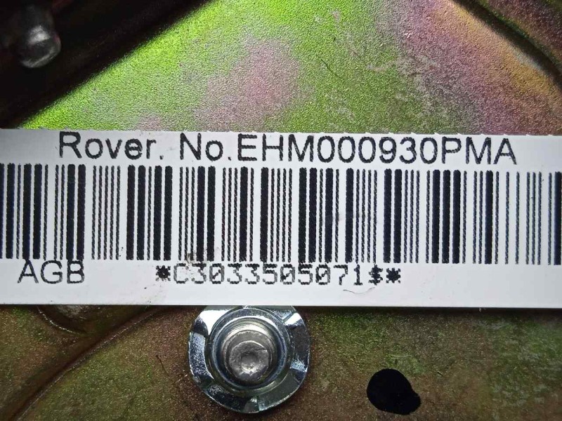 Recambio de airbag delantero izquierdo para mg mg tf 1.8 cat referencia OEM IAM EHM000930PMA  