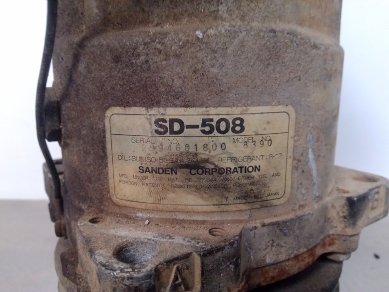 Recambio de compresor aire acondicionado para nissan patrol gr (y60) referencia OEM IAM 8390-2994601800-SD508 SANDEN 