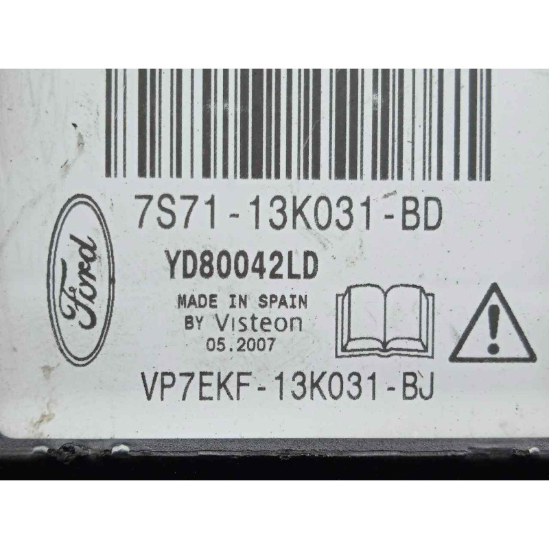 Recambio de modulo electronico para ford mondeo ber. (ca2) 2.0 tdci cat referencia OEM IAM 7S7113K031BD  
