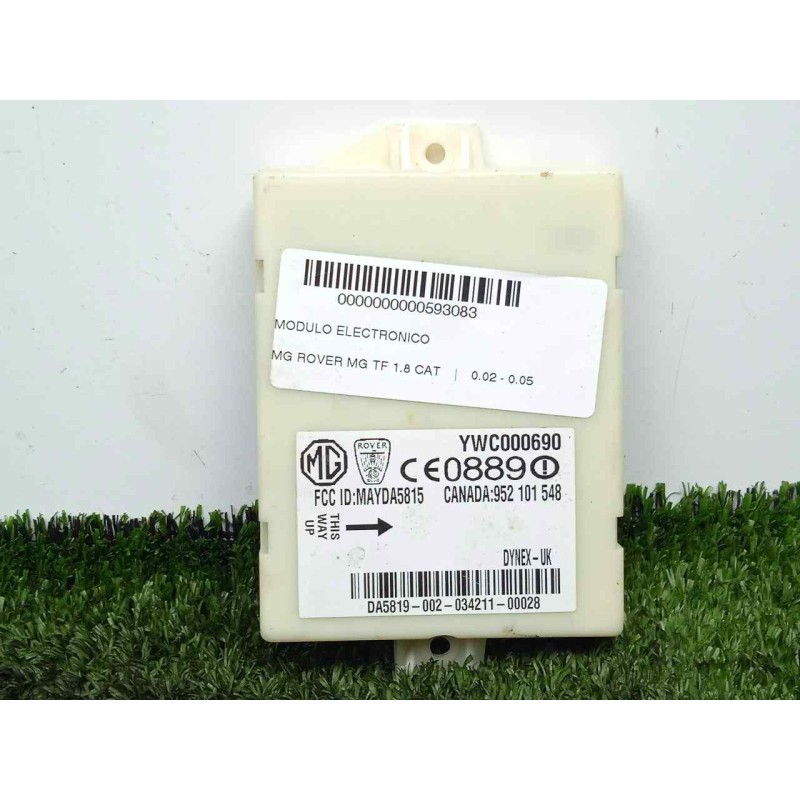 Recambio de modulo electronico para mg mg tf 1.8 cat referencia OEM IAM MAYDA5815-YWC000690  