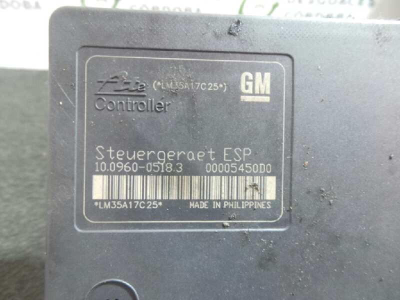 Recambio de abs para opel astra h ber. 1.9 cdti referencia OEM IAM 13157578-10020601284-10096005183 ATE CON.ESP
