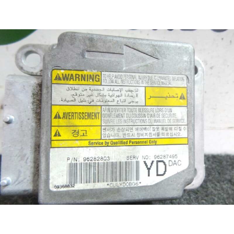 Recambio de centralita airbag para daewoo tacuma 1.8 referencia OEM IAM 96282803-96287495-YD  