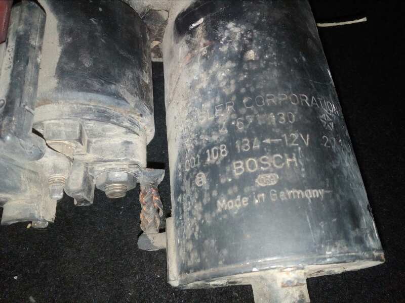 Recambio de motor arranque para chrysler voyager (gs) 2.0 16v cat referencia OEM IAM 0001108134  BOSCH