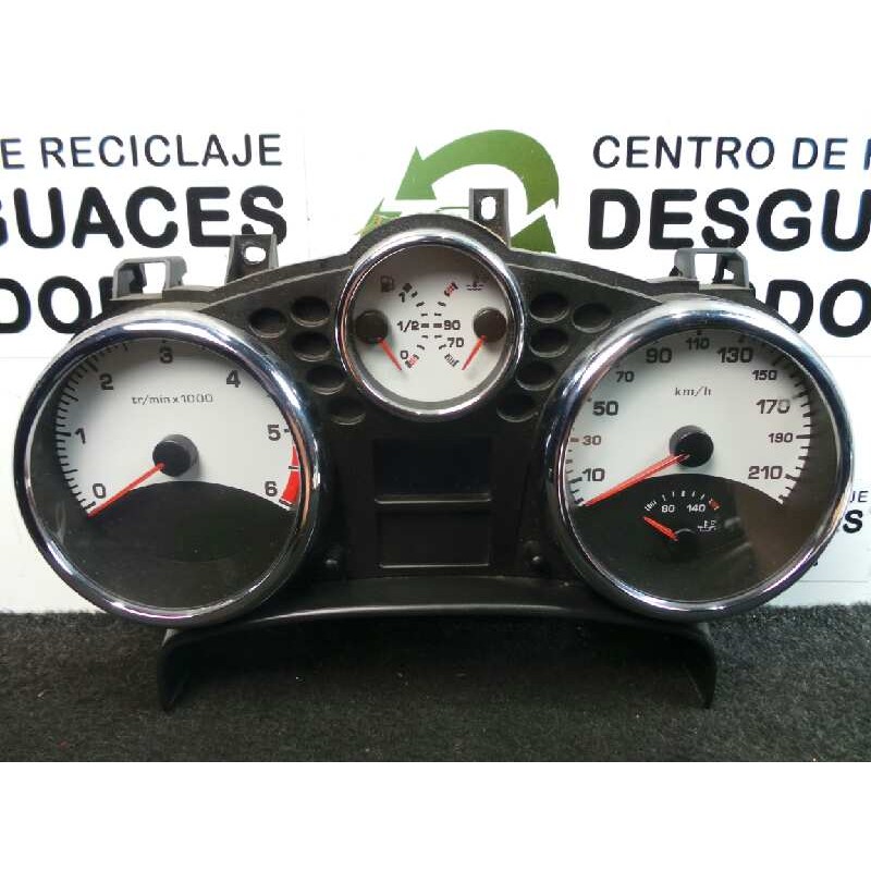 Recambio de cuadro instrumentos para peugeot 207 1.6 16v hdi referencia OEM IAM A2C53190342-9682904980 VDO 