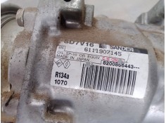 Recambio de compresor aire acondicionado para dacia sandero stepway referencia OEM IAM 8200866443-6111907145-SD7V16-SANDEN   2