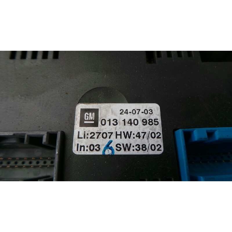 Recambio de mando climatizador para opel zafira a 2.0 dti referencia OEM IAM 13140985-013140985 ZAFIRA.A 