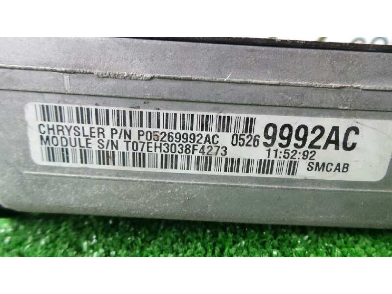 Recambio de centralita motor uce para chrysler stratus berlina (ja) referencia OEM IAM P05269992AC-9992ACSMCAB  