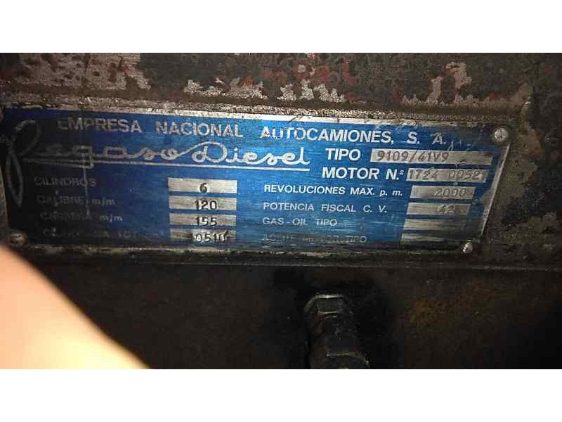 Recambio de motor completo para pegaso (truck) 2180 / 51 10,5 td referencia OEM IAM 9109/41V9-910941V9  