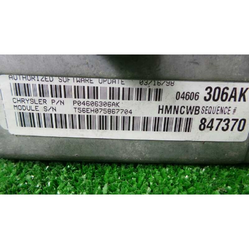 Recambio de centralita motor uce para chrysler stratus berlina (ja) referencia OEM IAM P046063006AK-306AK847370  