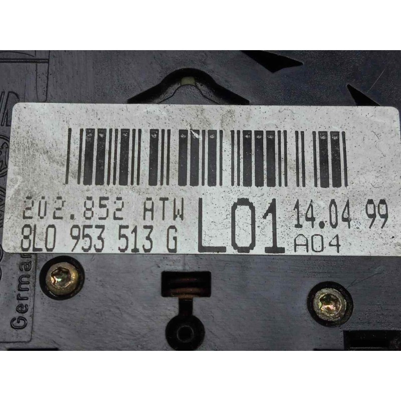 Recambio de mando luces para volkswagen golf iv berlina (1j1) 1.9 tdi referencia OEM IAM 8L0953513G  
