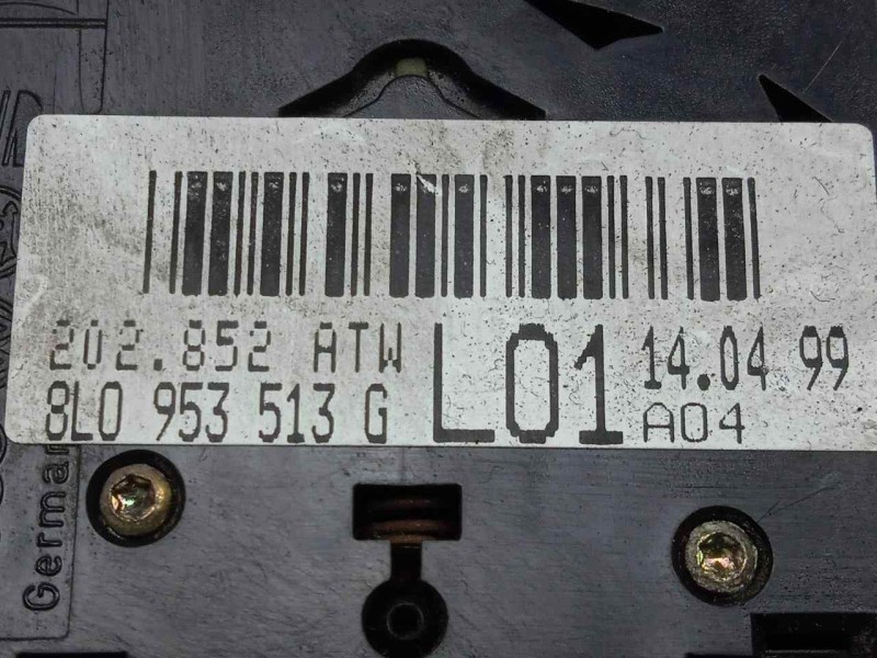 Recambio de mando luces para volkswagen golf iv berlina (1j1) 1.9 tdi referencia OEM IAM 8L0953513G  