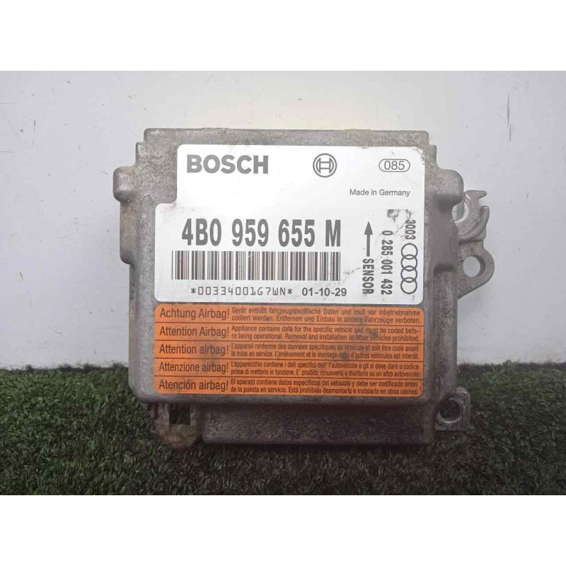 Recambio de centralita airbag para audi a6 berlina (4b2) 1.9 tdi referencia OEM IAM 0285001432-4B0959655M BOSCH 