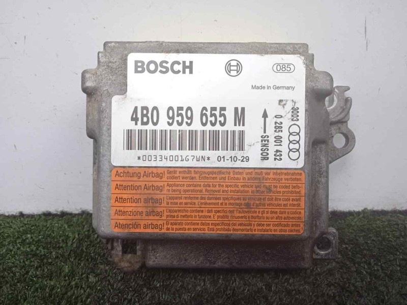 Recambio de centralita airbag para audi a6 berlina (4b2) 1.9 tdi referencia OEM IAM 0285001432-4B0959655M BOSCH 