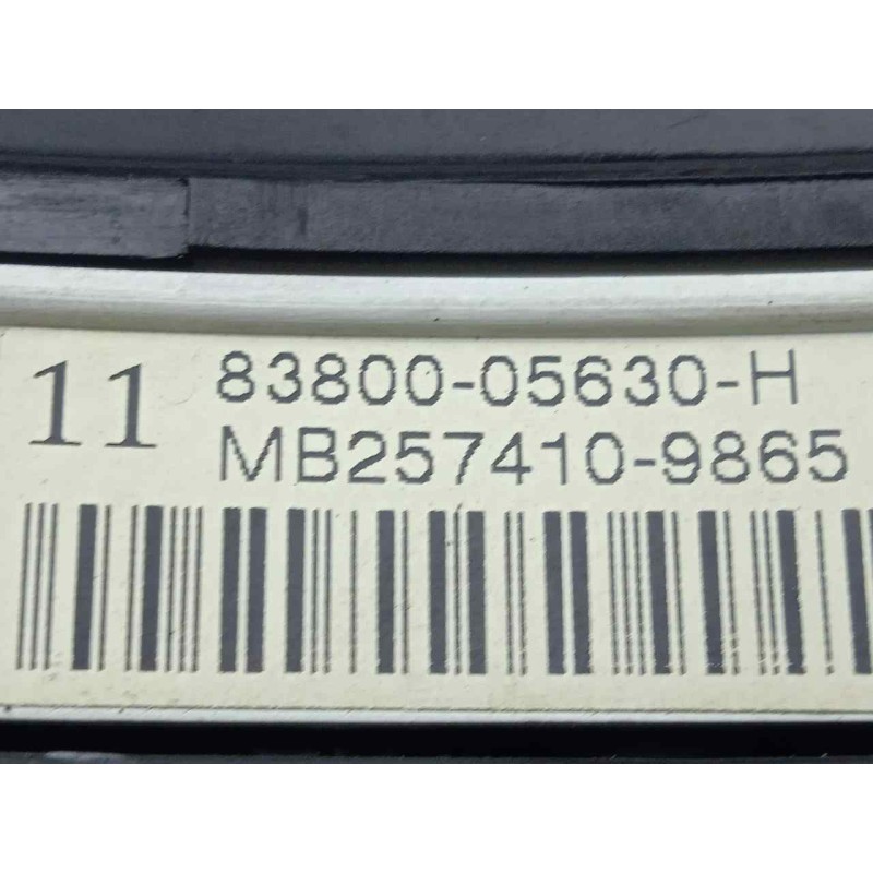 Recambio de cuadro instrumentos para toyota avensis berlina (t25) 2.0 turbodiesel cat referencia OEM IAM 8380005630H-MB257410986