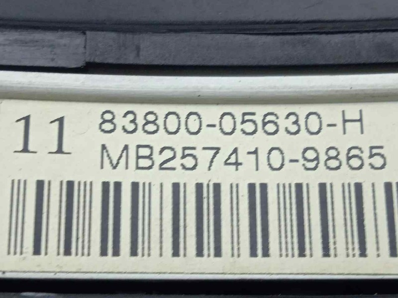 Recambio de cuadro instrumentos para toyota avensis berlina (t25) 2.0 turbodiesel cat referencia OEM IAM 8380005630H-MB257410986