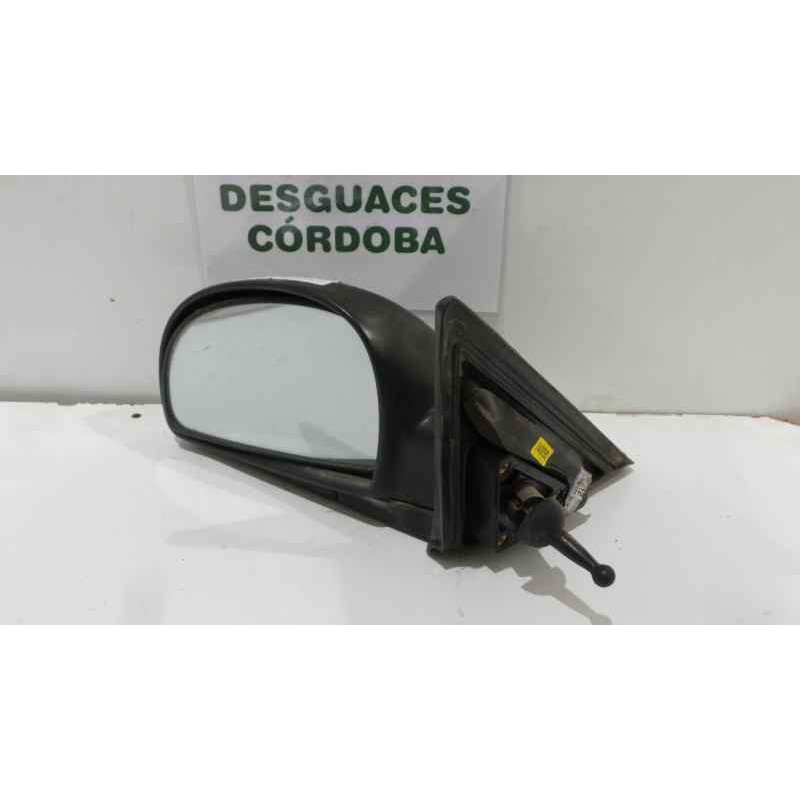 Recambio de retrovisor izquierdo para hyundai accent (lc) crdi gl referencia OEM IAM  MANUAL NEGRO PLASTICO