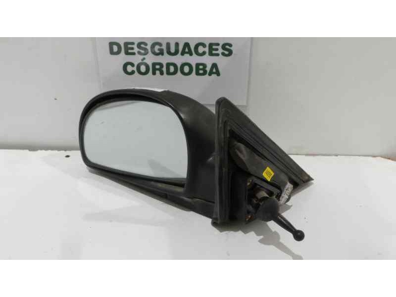Recambio de retrovisor izquierdo para hyundai accent (lc) crdi gl referencia OEM IAM  MANUAL NEGRO PLASTICO