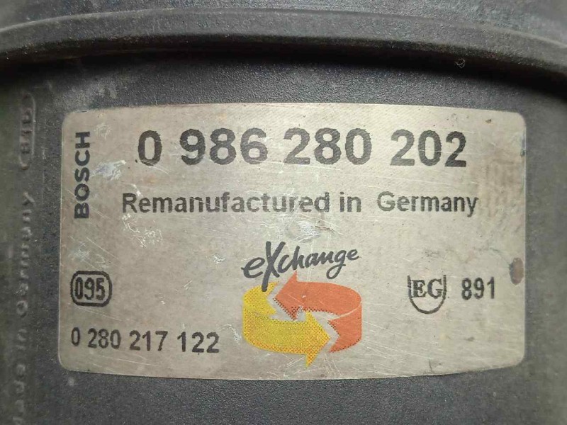 Recambio de caudalimetro para volkswagen golf iv berlina (1j1) 1.9 tdi referencia OEM IAM 0986280202-0280217122 5.PINES BOSCH