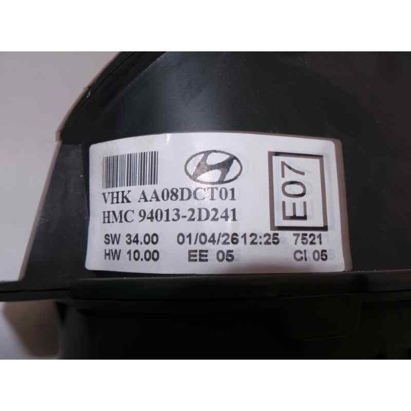 Recambio de cuadro instrumentos para hyundai elantra (xd) 2.0 crdi cat referencia OEM IAM 940132D241-AA08DCT01  