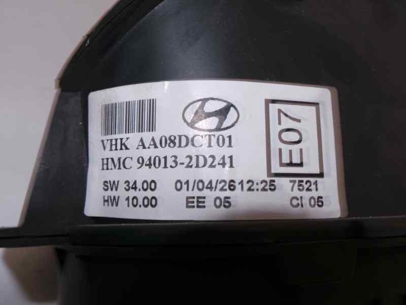 Recambio de cuadro instrumentos para hyundai elantra (xd) 2.0 crdi cat referencia OEM IAM 940132D241-AA08DCT01  