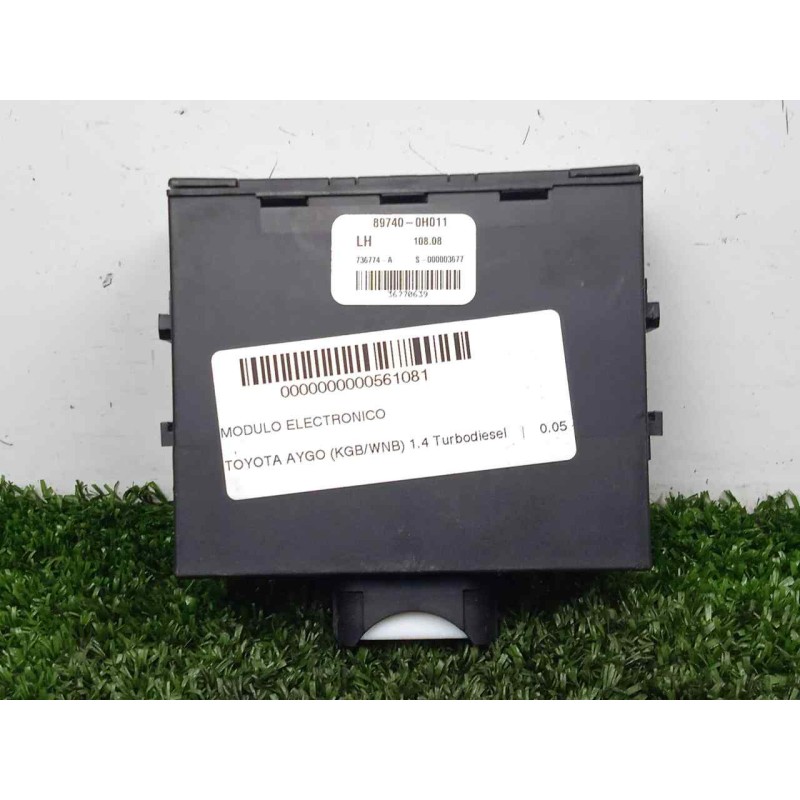 Recambio de modulo electronico para toyota aygo (kgb/wnb) 1.4 turbodiesel referencia OEM IAM 897400H011  