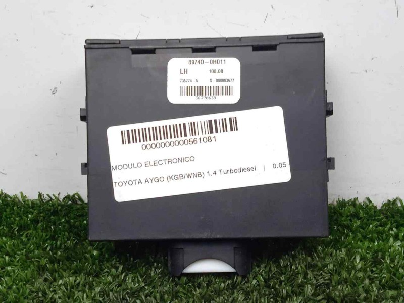 Recambio de modulo electronico para toyota aygo (kgb/wnb) 1.4 turbodiesel referencia OEM IAM 897400H011  