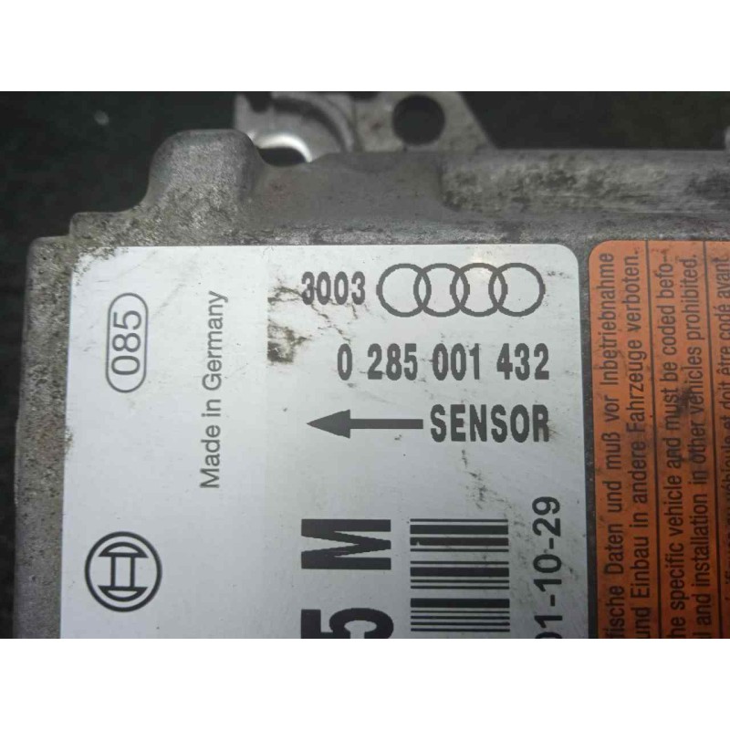 Recambio de centralita airbag para audi a6 berlina (4b2) 1.9 tdi referencia OEM IAM 0285001432-4B0959655M BOSCH 