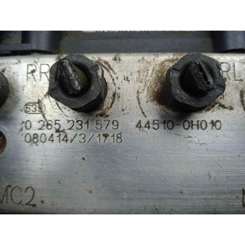 Recambio de abs para toyota aygo (kgb/wnb) 1.4 turbodiesel referencia OEM IAM 0265800441-0265231579-445100H010 BOSCH 