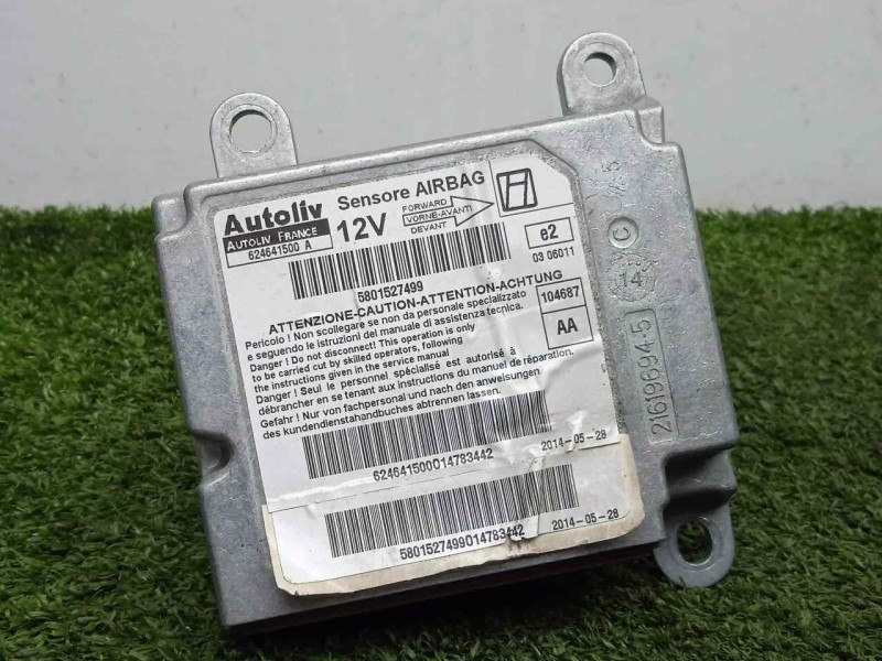 Recambio de centralita airbag para iveco daily ka 3.0 diesel cat referencia OEM IAM 624641500A-5801527499 AUTOLIV 