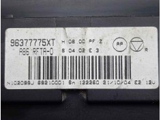 Recambio de mando climatizador para citroën c3 1.4 hdi cat (8hy / dv4ted4) referencia OEM IAM 96377775XT   2