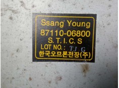 Recambio de centralita motor uce para ssangyong korando 2.9 turbodiesel cat referencia OEM IAM 8711006800   2