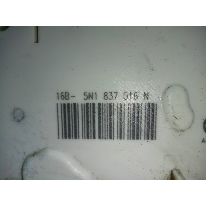 Recambio de cerradura puerta delantera derecha para seat ibiza (6p1) 1.2 tsi referencia OEM IAM 5N1837016N  