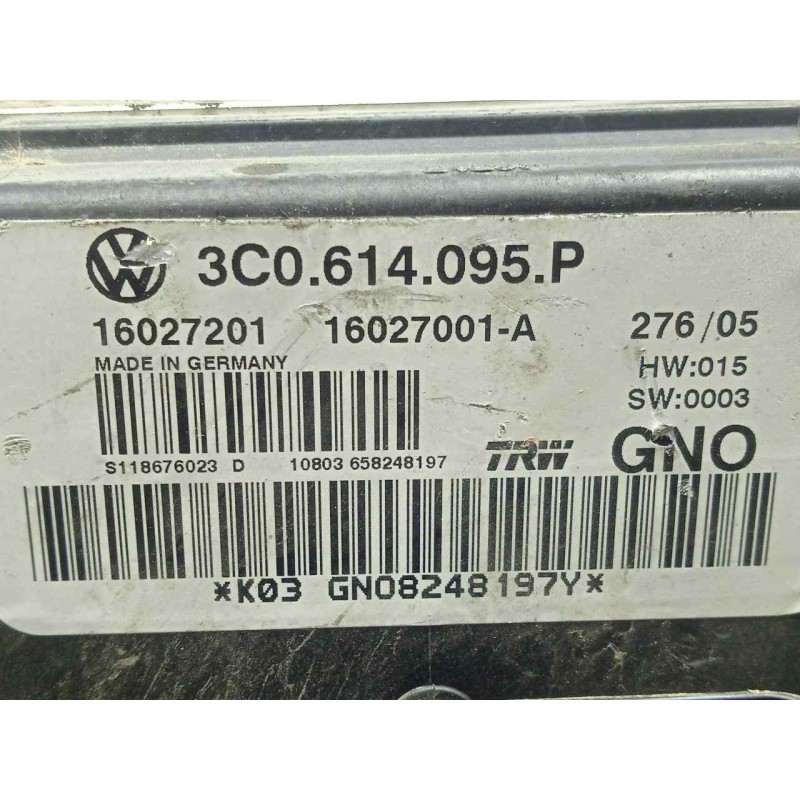 Recambio de abs para volkswagen passat berlina (3c2) 2.0 tdi referencia OEM IAM 3C0614095P-S118676023D TRW 