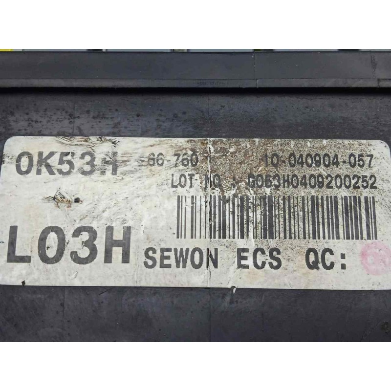 Recambio de caja reles / fusibles para kia carnival ii 2.9 crdi cat referencia OEM IAM 0K53H66760  