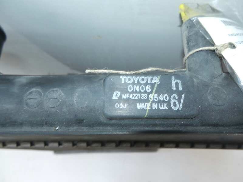 Recambio de radiador agua para toyota auris 1.4 turbodiesel cat referencia OEM IAM MF42213365406  