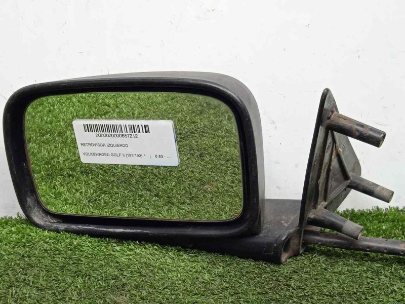Recambio de retrovisor izquierdo para volkswagen golf ii (191/193) referencia OEM IAM  MANUAL NEGRO