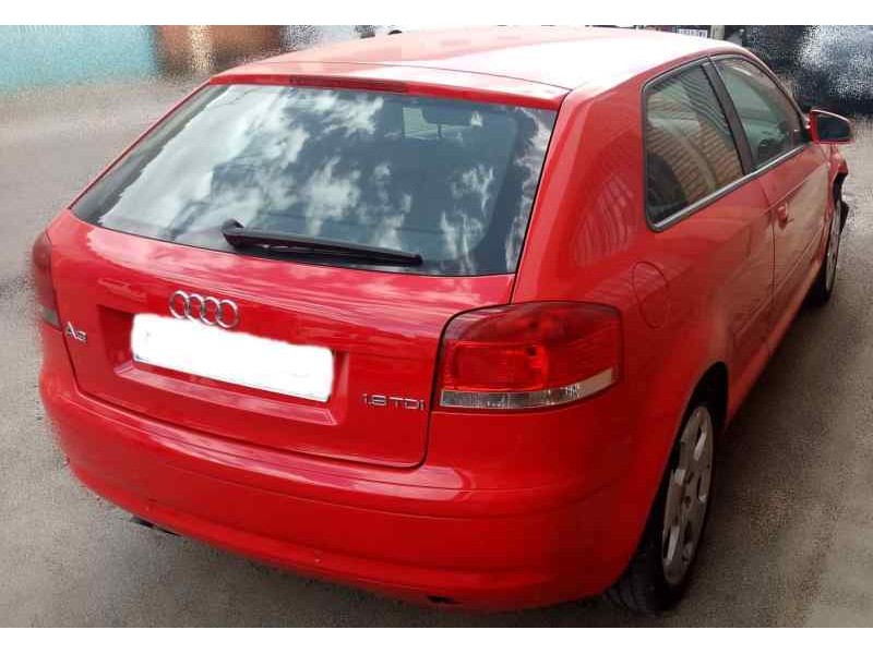 Recambio de paragolpes trasero para audi a3 (8p) 1.9 tdi referencia OEM IAM  CON SENSOR PARKING 