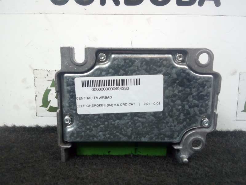 Recambio de centralita airbag para jeep cherokee (kj) 2.8 crd cat referencia OEM IAM P04606999AA-TQ9ME249590042  
