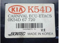 Recambio de modulo electronico para kia carnival ii 2.9 crdi cat referencia OEM IAM 0K54D67720   2