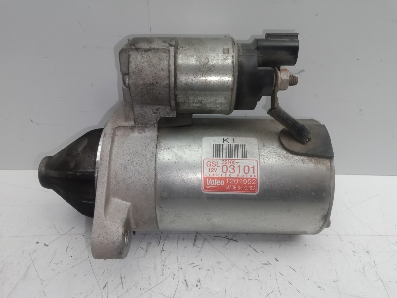 Recambio de motor arranque para kia rio 1.2 cat referencia OEM IAM 3610003101 10.DIENTES VALEO