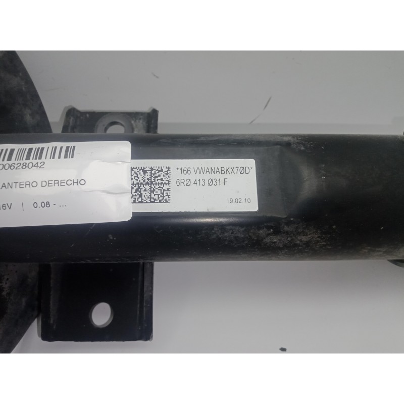 Recambio de amortiguador delantero derecho para seat ibiza (6j5) 1.4 16v referencia OEM IAM 6R0413031F  