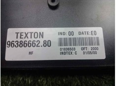 Recambio de modulo electronico para citroën xantia berlina 2.0 hdi cat (rhy / dw10td) referencia OEM IAM 9638666280-01836503   2