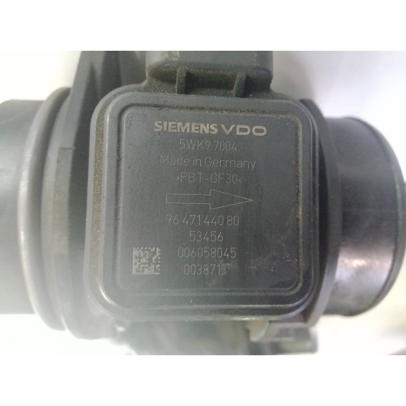 Recambio de caudalimetro para toyota aygo (kgb/wnb) 1.4 turbodiesel referencia OEM IAM 9647144080-5WK97004  
