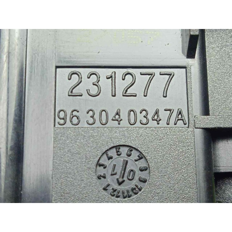 Recambio de warning para peugeot 406 berlina (s1/s2) 1.8 16v cat referencia OEM IAM 963040347A 2.SERIE 