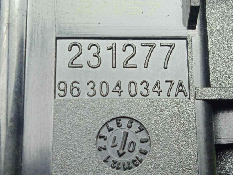 Recambio de warning para peugeot 406 berlina (s1/s2) 1.8 16v cat referencia OEM IAM 963040347A 2.SERIE 