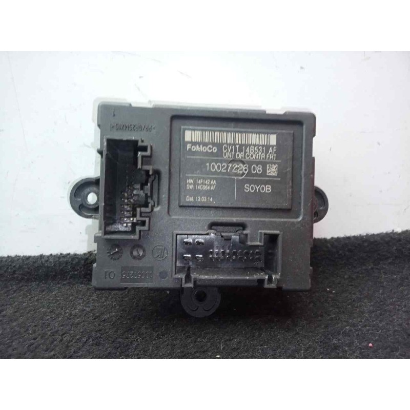 Recambio de modulo electronico para ford fiesta (ccn) 1.25 16v cat referencia OEM IAM CV1T14B531AF-14F144AA-14C108AF  