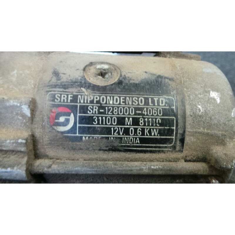 Recambio de motor arranque para suzuki alto sh 410 (ef) 1.0 cat referencia OEM IAM SR1280004060 NIPPODENSO 