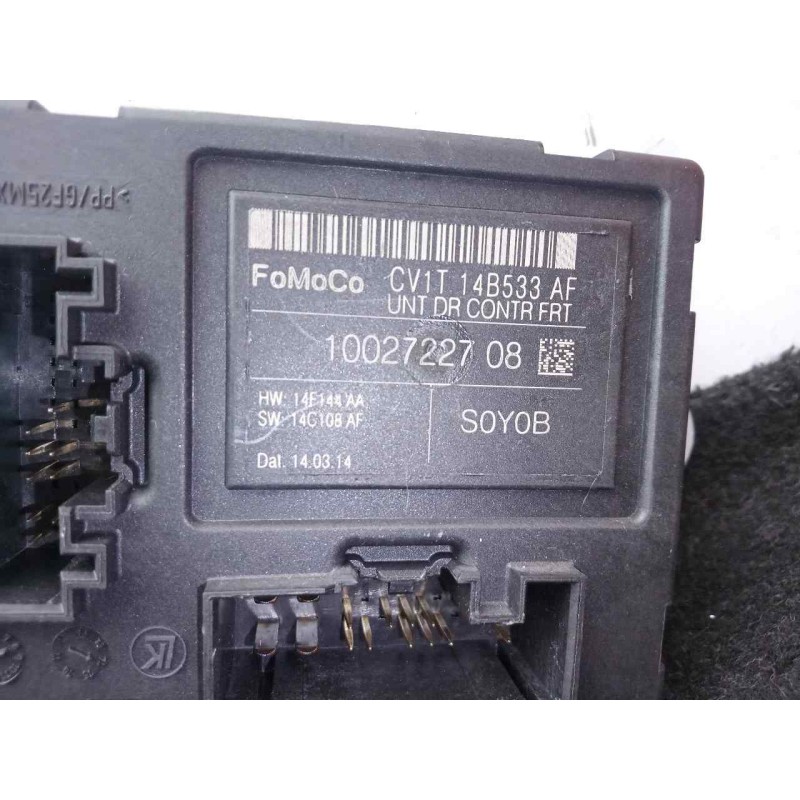 Recambio de modulo electronico para ford fiesta (ccn) 1.25 16v cat referencia OEM IAM CV1T14B533AF-14F144AA-14C108AF  