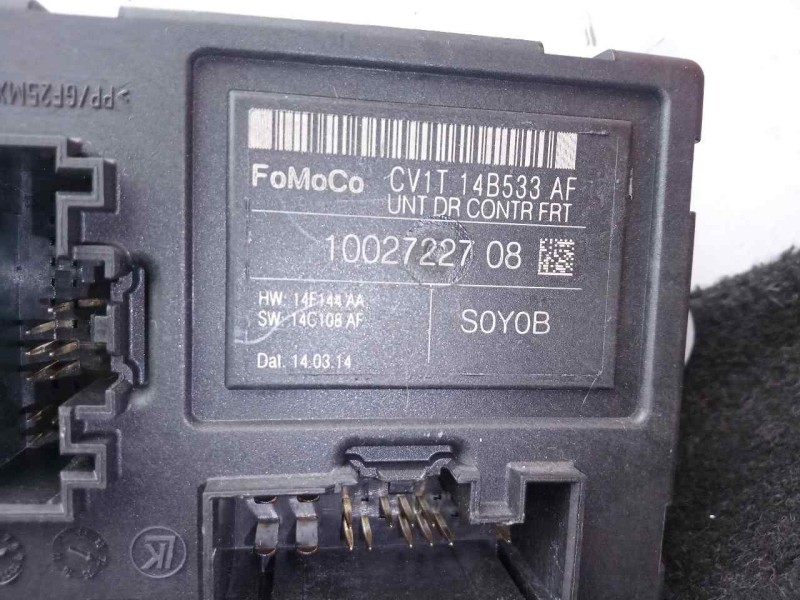Recambio de modulo electronico para ford fiesta (ccn) 1.25 16v cat referencia OEM IAM CV1T14B533AF-14F144AA-14C108AF  