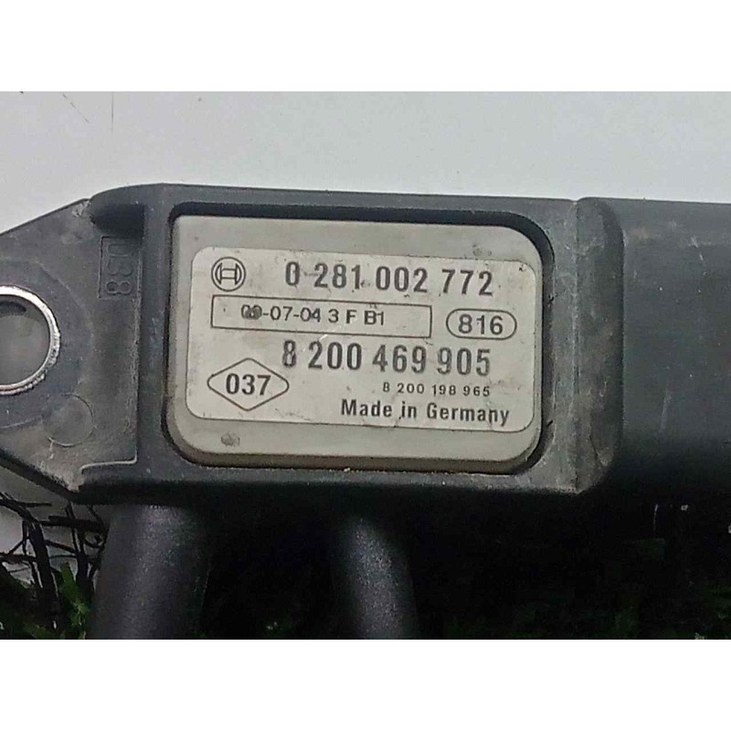 Recambio de sensor para nissan qashqai (j10) 2.0 dci turbodiesel cat referencia OEM IAM 0281002772-8200469905  